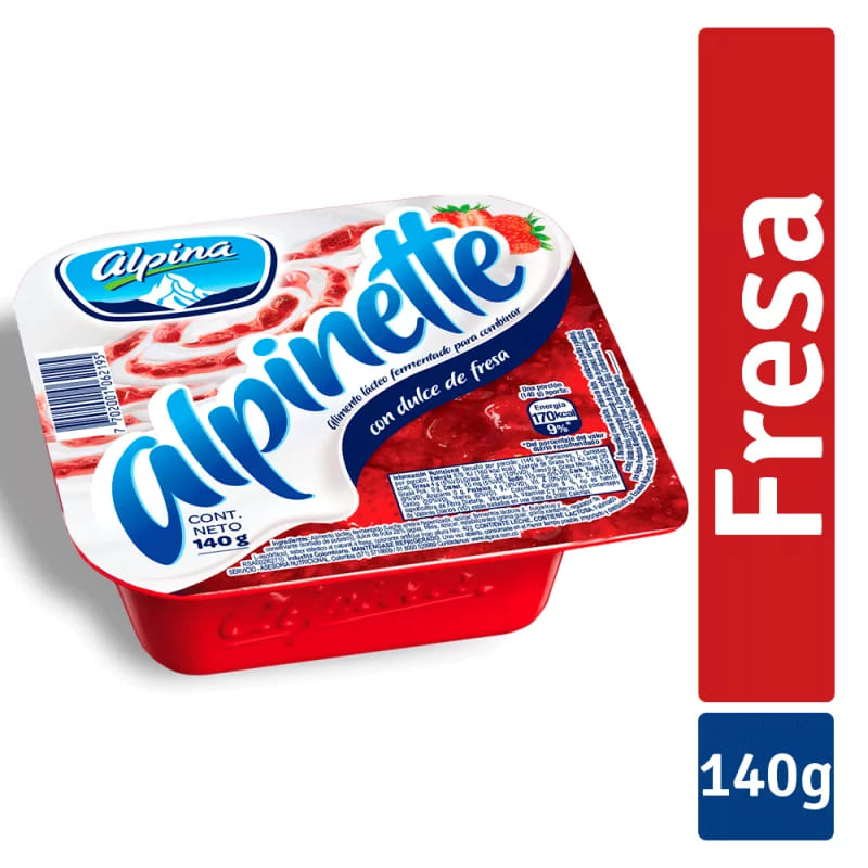 ALPINETTE ALPINA FRESA X 140 GR