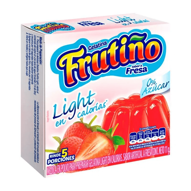 GELA FRUTIÑO LIGHT FRESA*11G