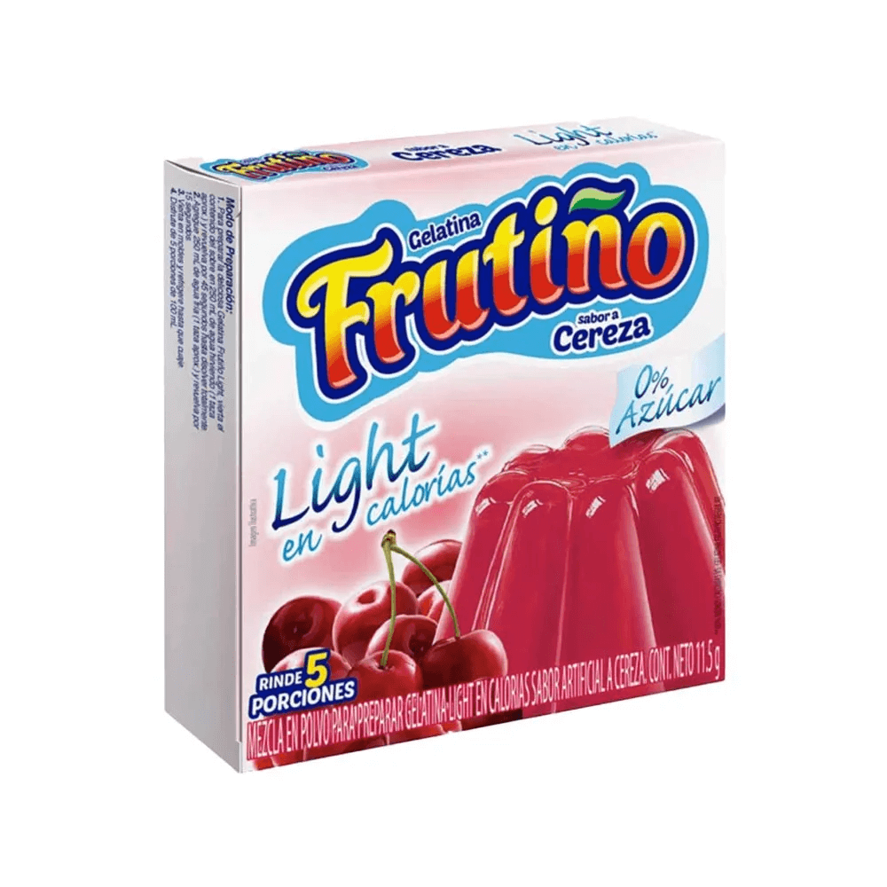 GELATINA FRUTIÑO LIGHT CEREZA X 11 GR