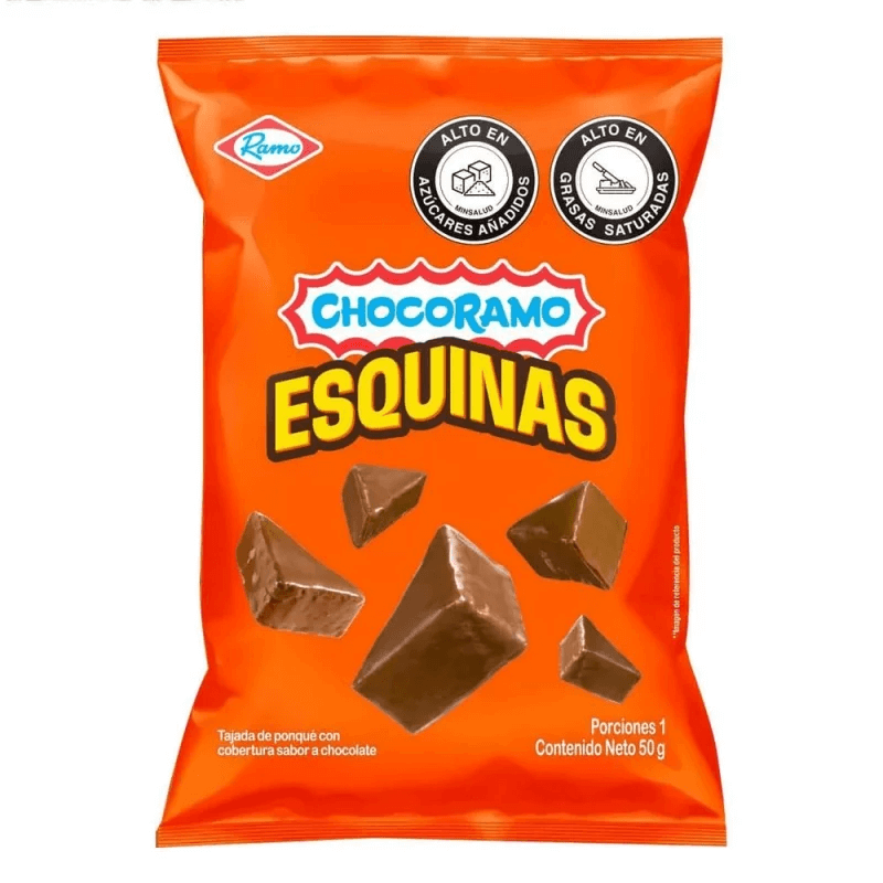 CHOCORRAMO ESQUINITAS *50G
