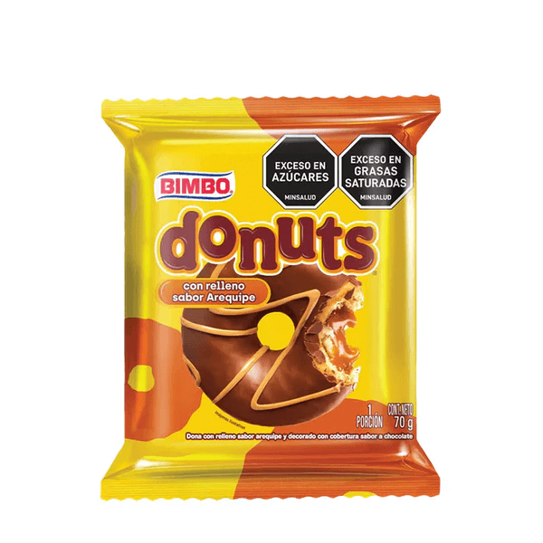 DONUTS BIMBO AREQUIPE*70G