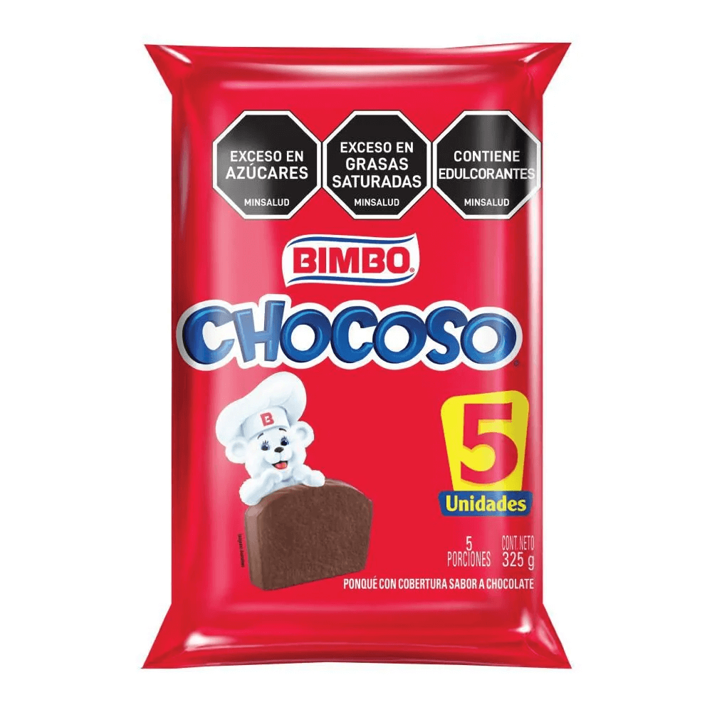 CHOCOSO BIMBO*5UND*325GR