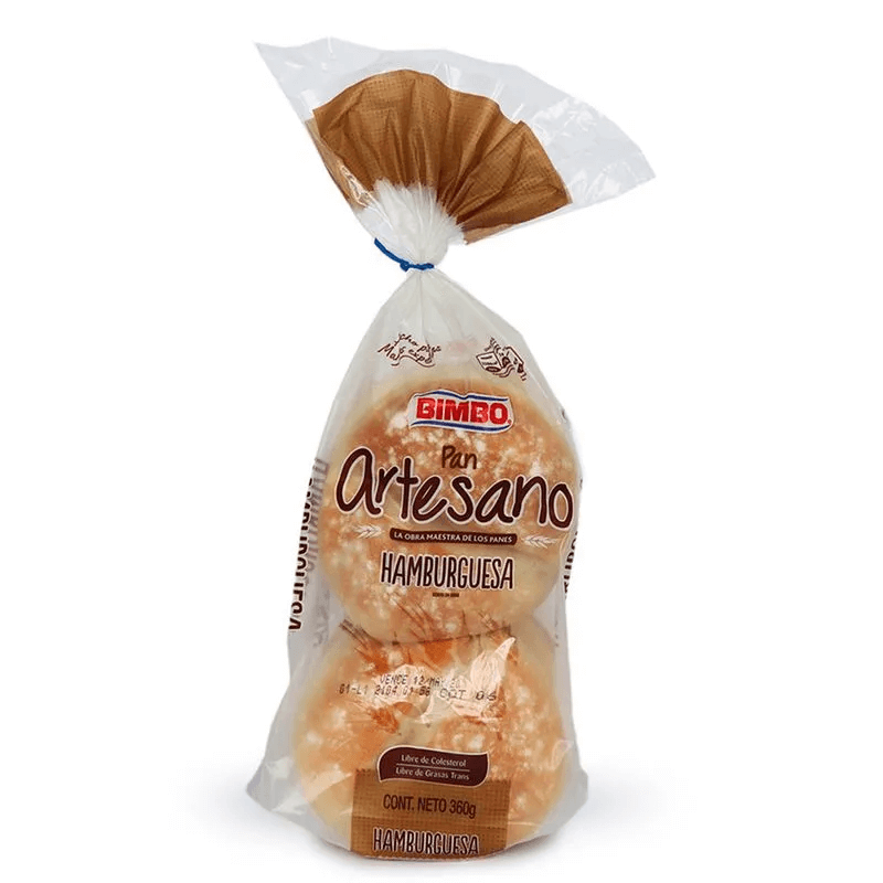 PAN HAMBUR BIMBO ARTESANO*360G