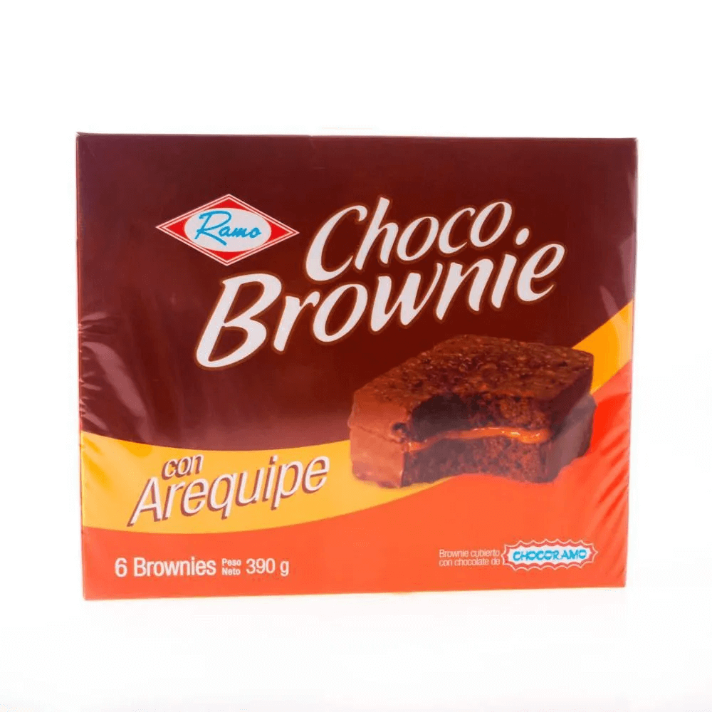 CHOCORRAMO BROWNIE AREQUIPE X 6 UNDS