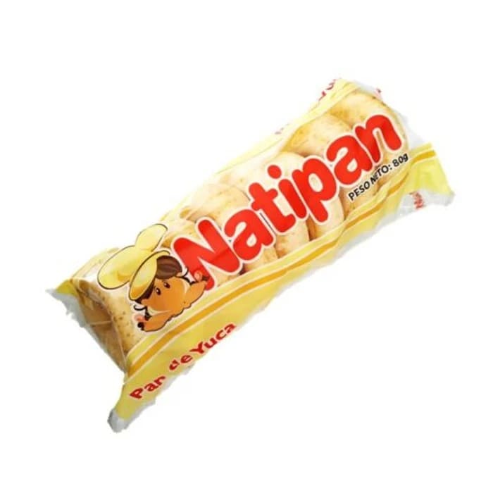 PAN DE YUCA NATIPAN*80G