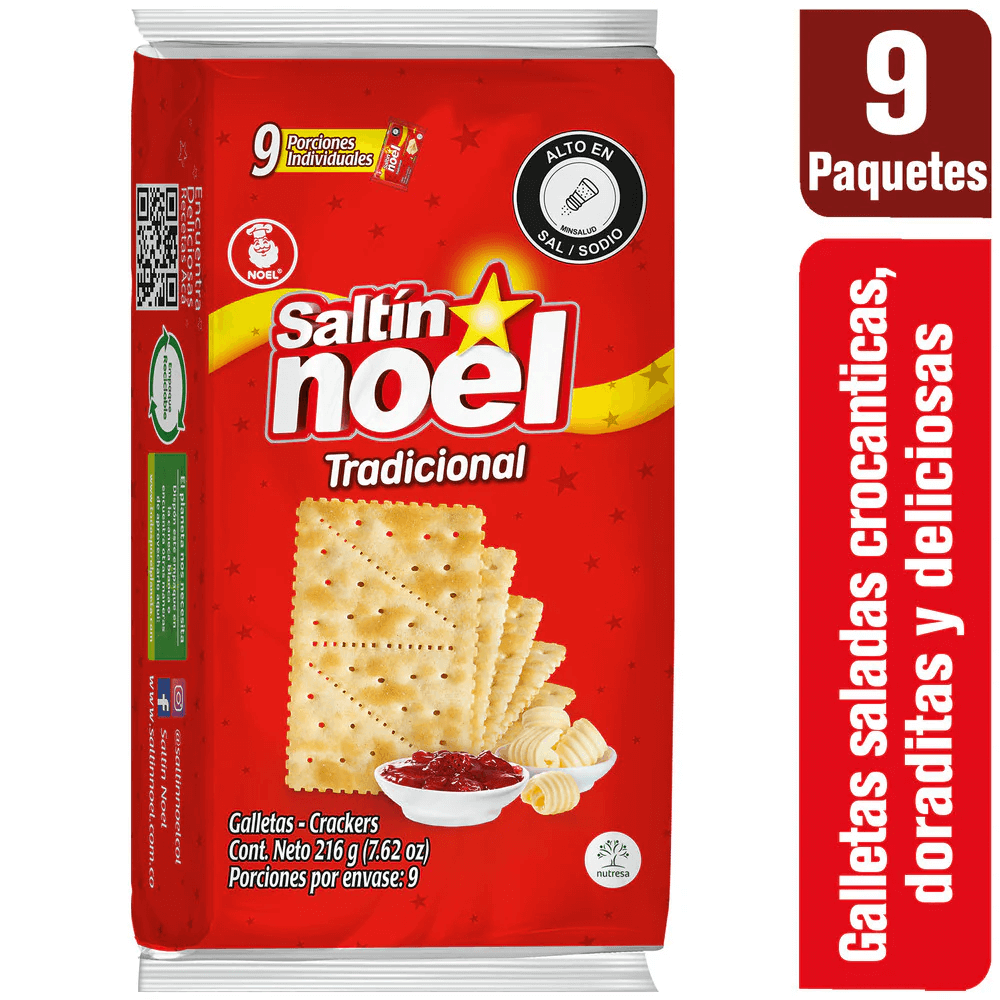 GALLETA SALTIN * 9UNI