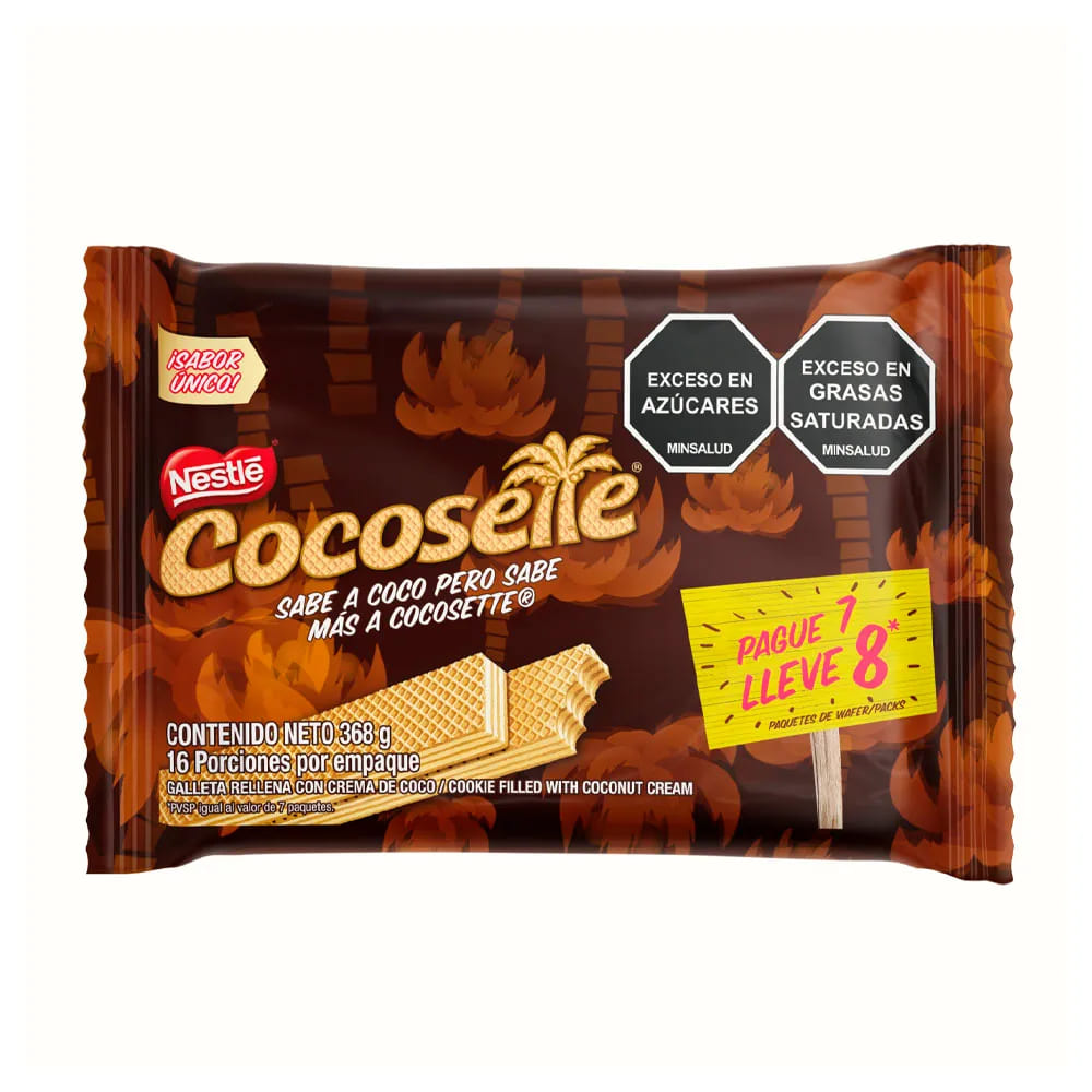 GALLETA NESTLE COCOSET WAFER*368G*8
