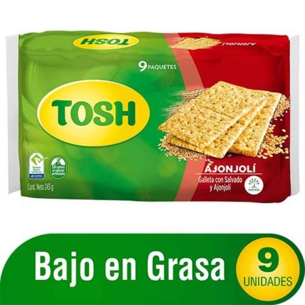 GALLETA TOSH AJONJOLI*9U*243G