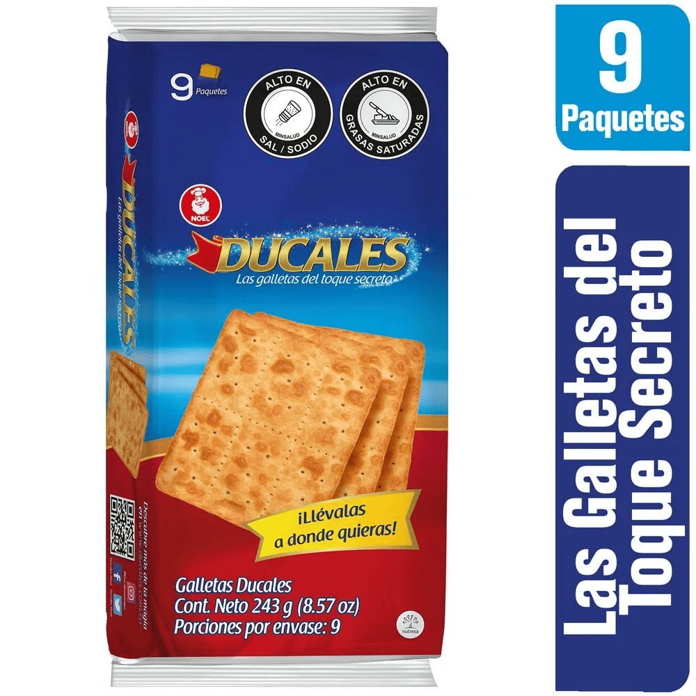 GALLETA DUCALES*243G*9U