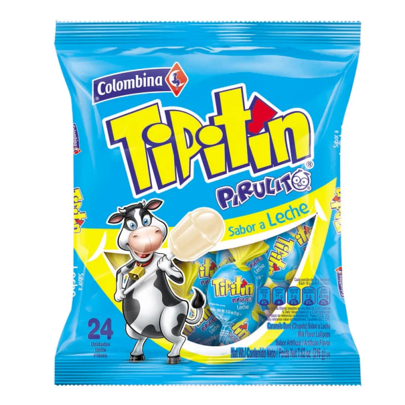 PIRULITO DE LECHE COLOMBINA 24