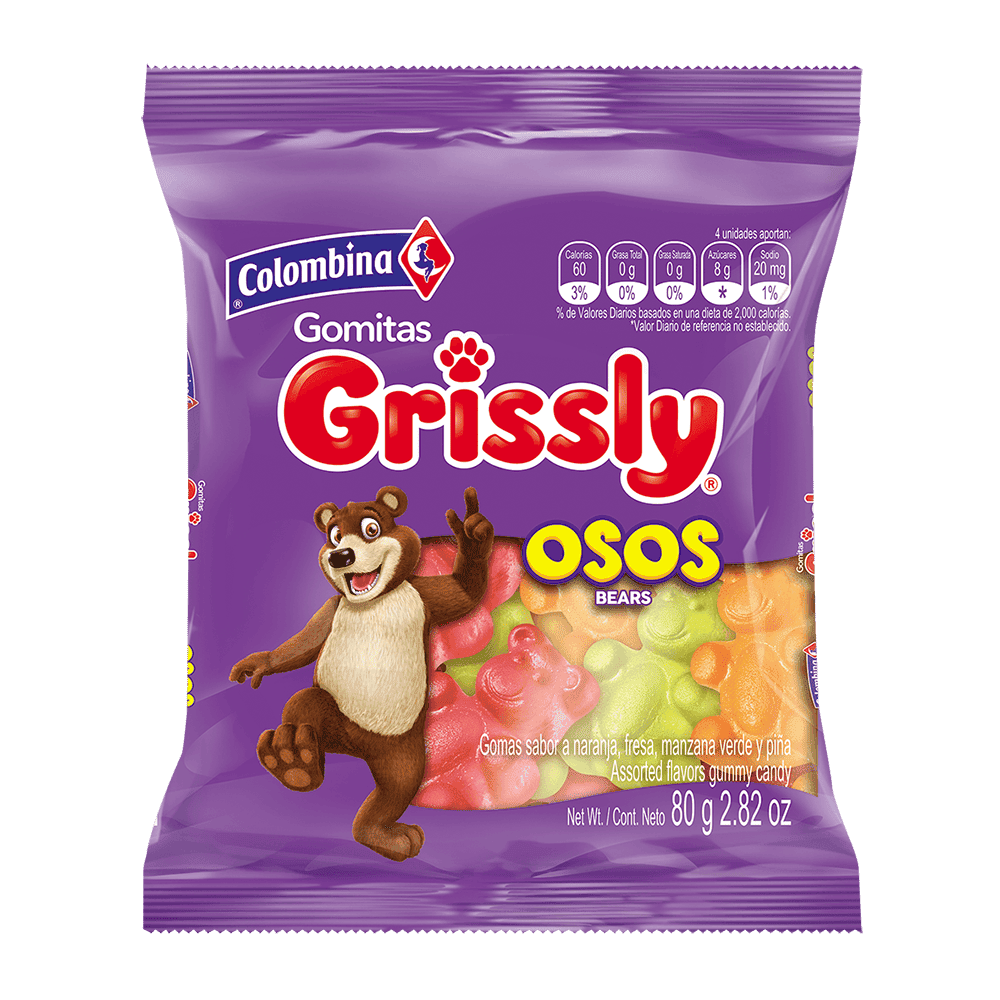 GOMITA GRISSLY OSOS*72GR
