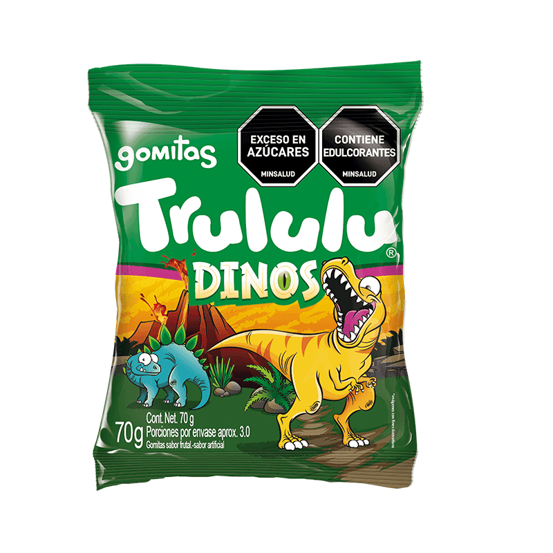 GOMITAS TRULULU DINOS *90GR