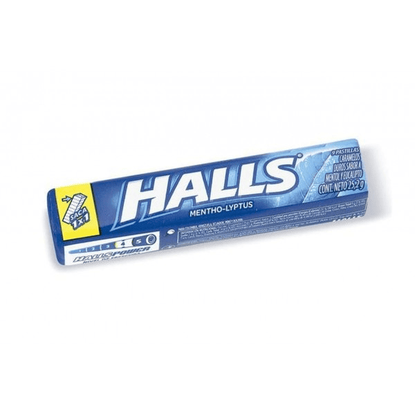 HALLS BARRA AZUL UNID