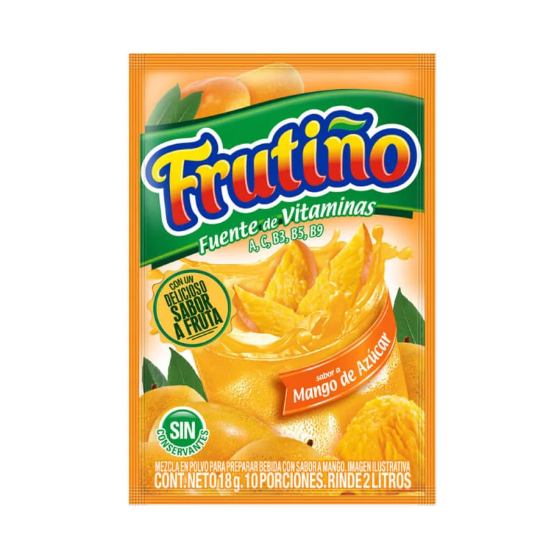 FRESCO FRUTIÑO MANGO X 18 GR