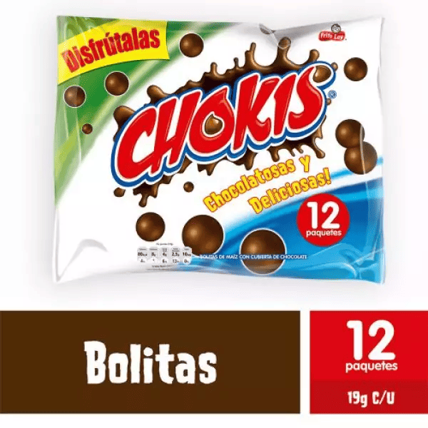CHOKIS BOLITAS FRITO LAY*12