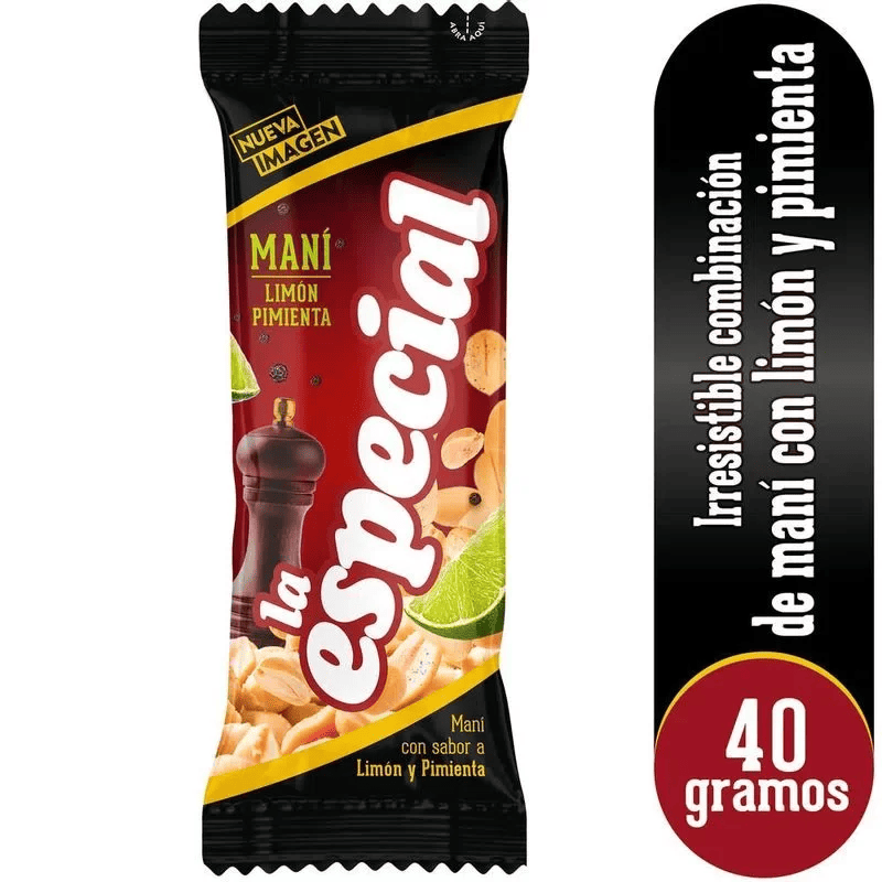 MANI LA ESPECIAL LIMON/PIMI X 40 GR