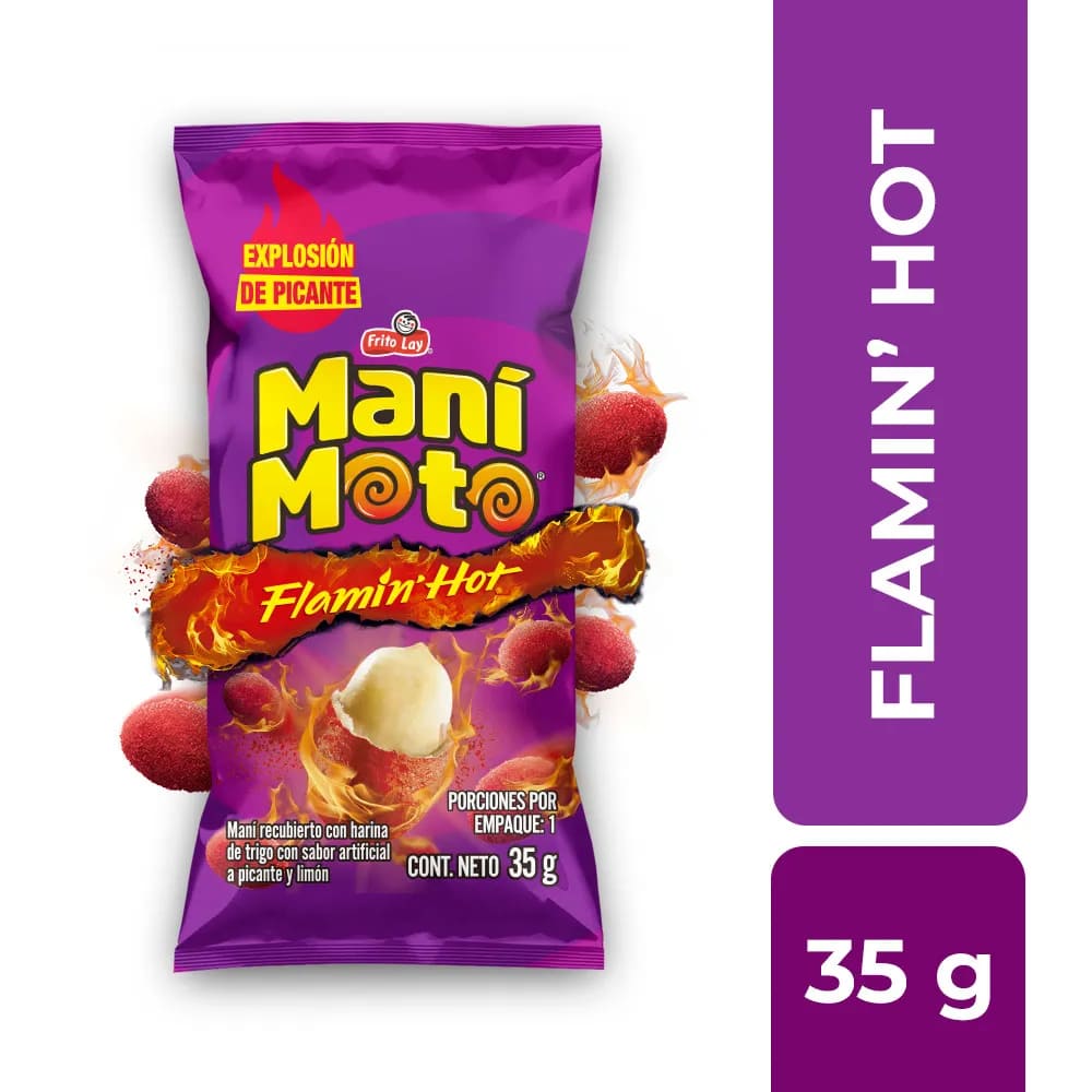 MANI MOTO FLAMIN HOT X35 GR