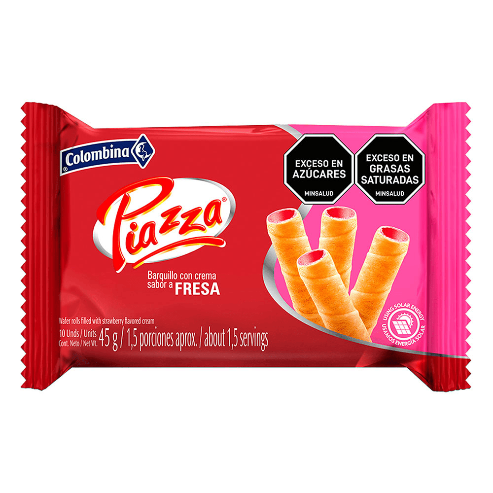 BARQUILLOS PIAZZA FRESA*44GR