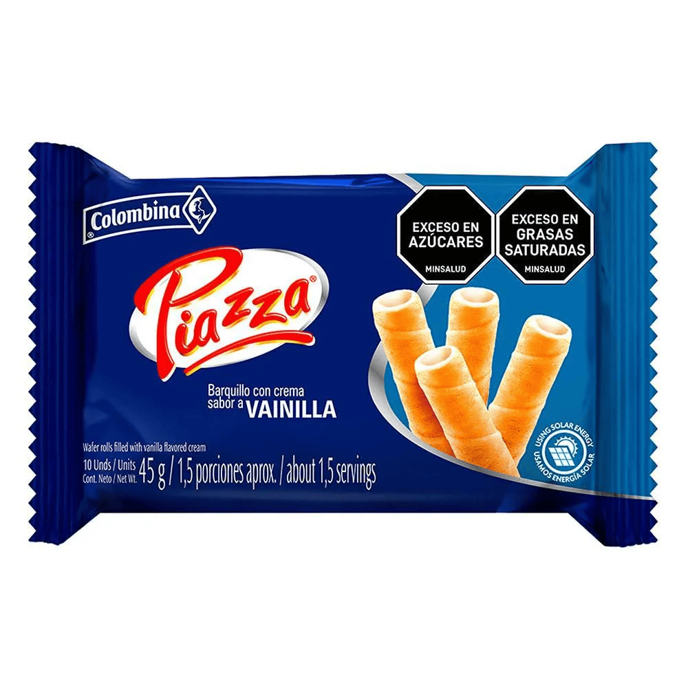 BARQUILLOS PIAZZA VAINILLA*44GR
