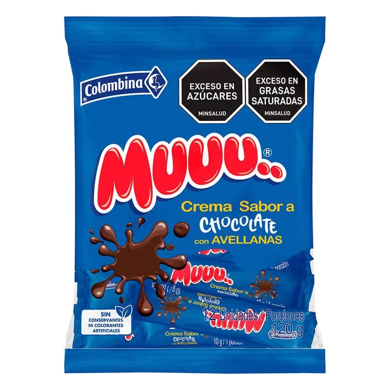 CREMA CHOCOLATE MUUU*120GR