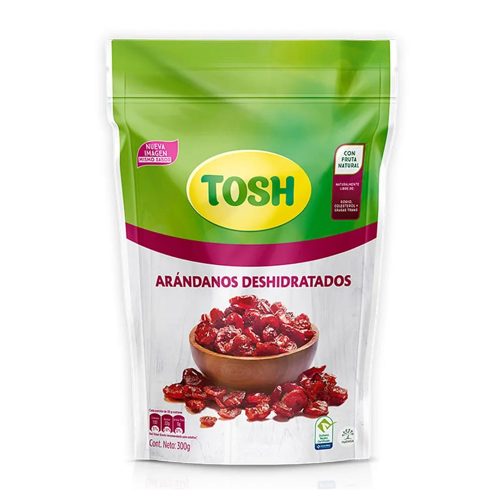 PASABOC TOSH ARANDANOS DOYPACK*300G