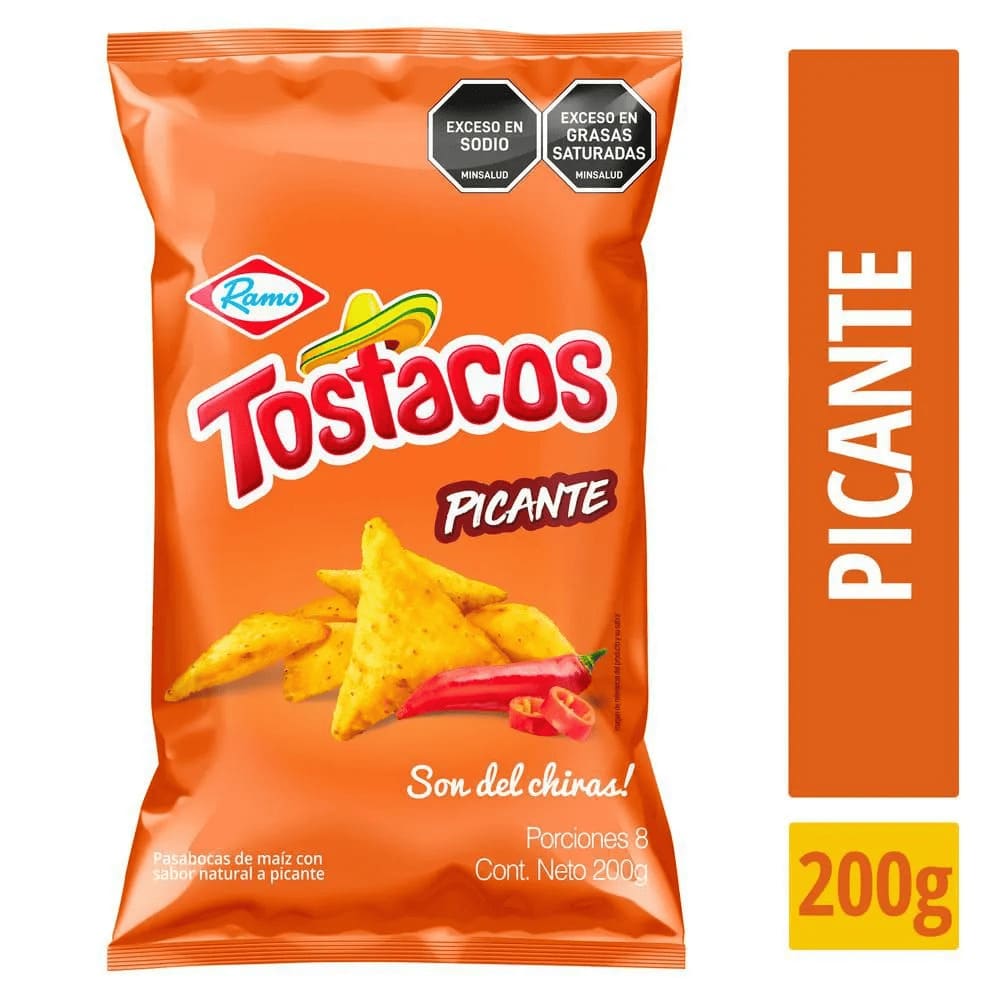 TOSTACOS PICANTE RAMO 200G