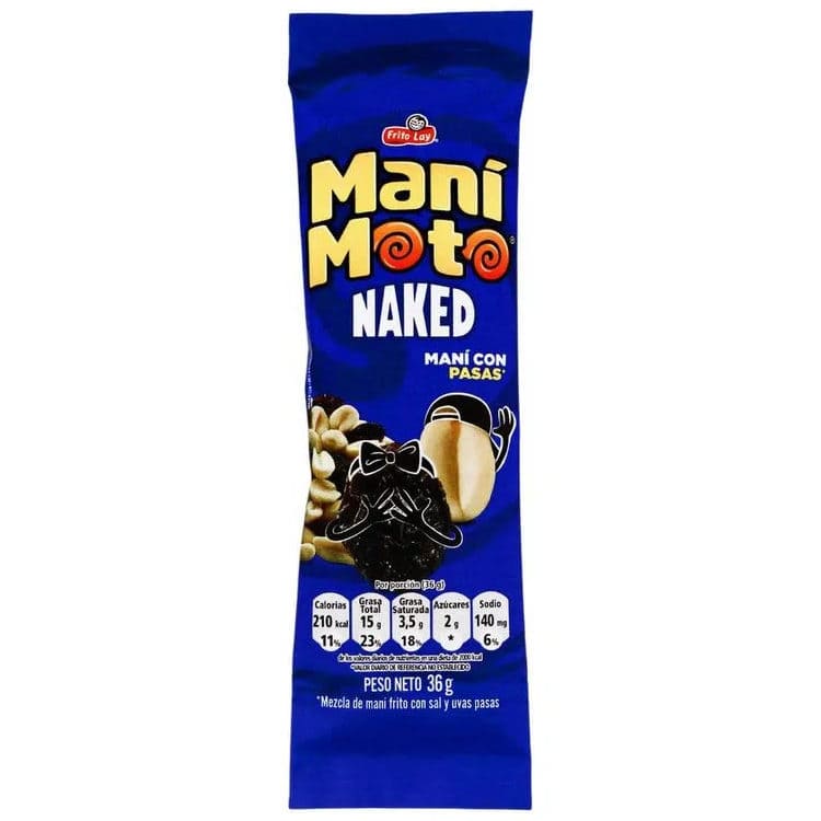 MANI MOTO FRITO LAY SAL PASAS*50GR