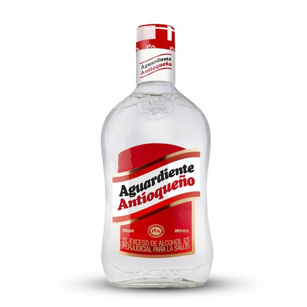 AGUARDIENTE ANT ROJO BOTELLA*750ML