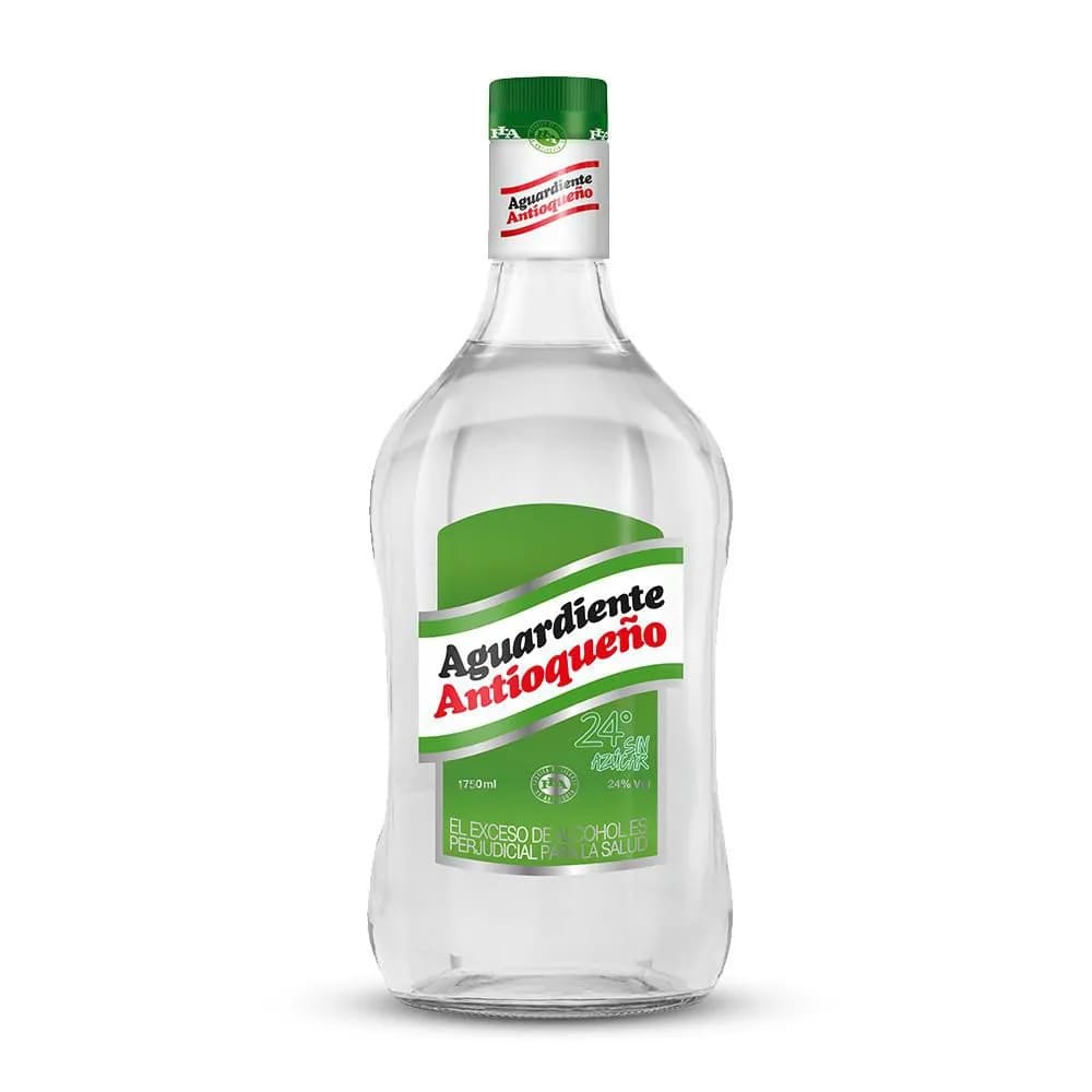 AGUARDIENTE ANT VERDE 24GR*1750ML