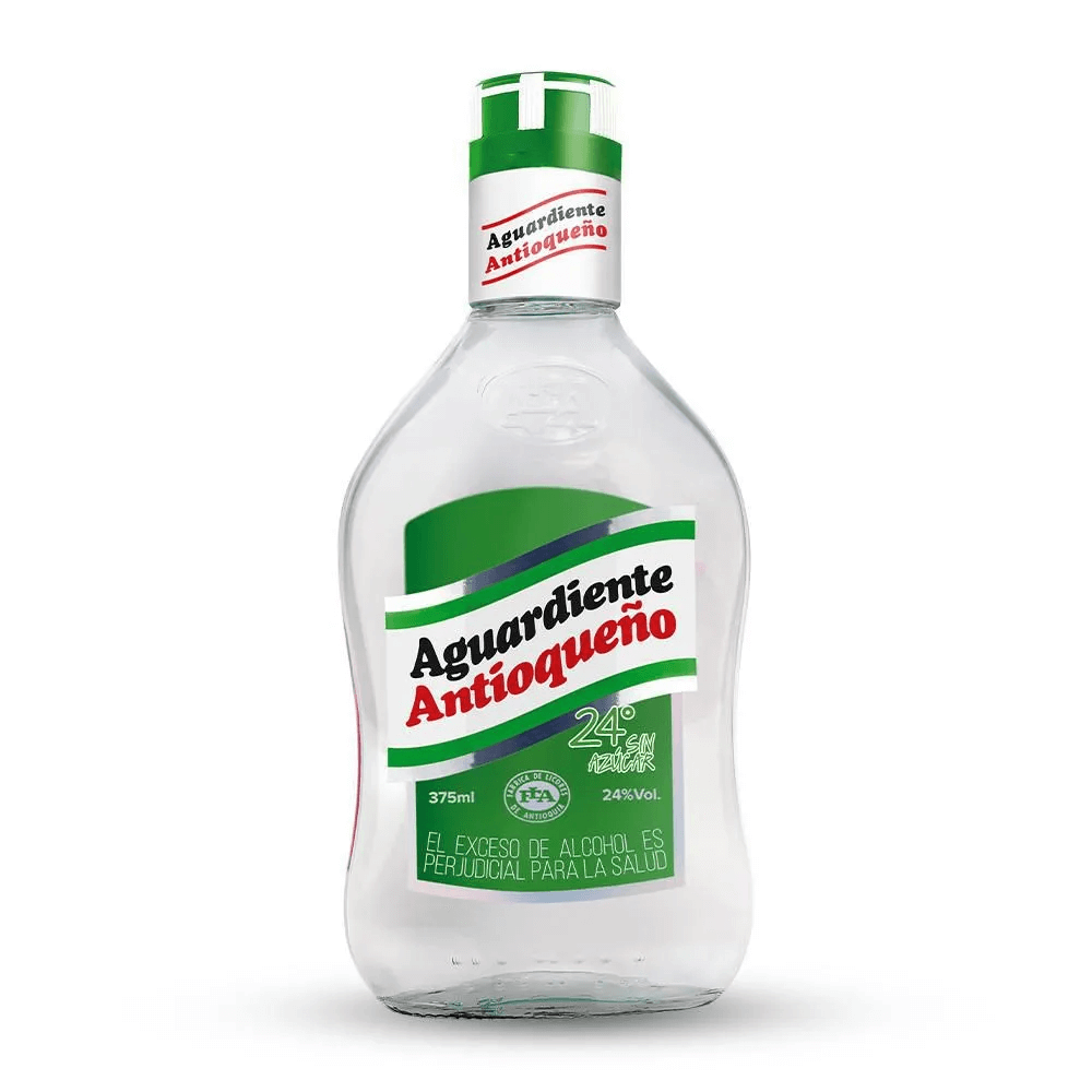 AGUARDIENTE ANT VERDE MEDIA 24GR*375ML