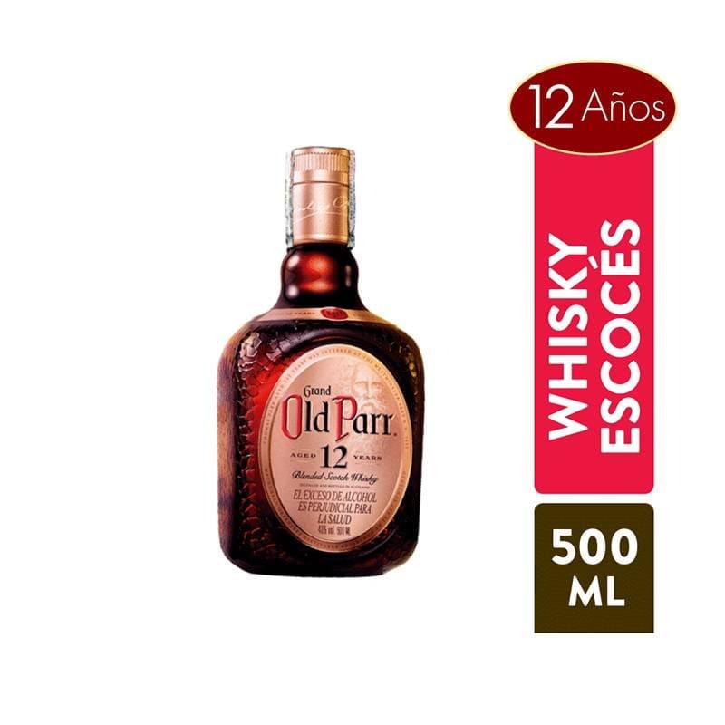 WHISKY GRAND OLD PARR 500 ML X 500 ML