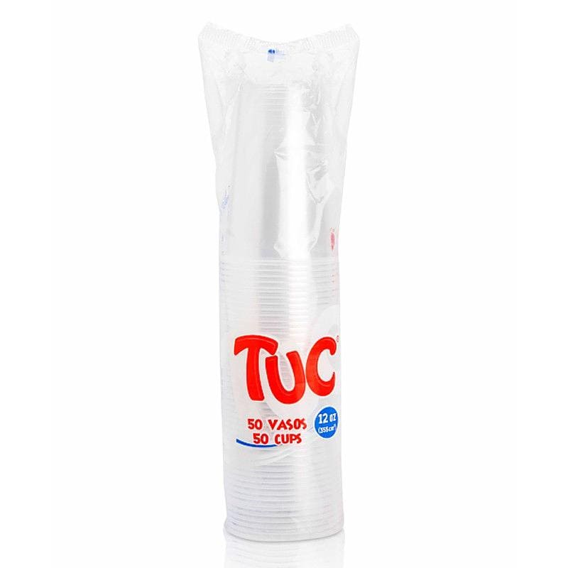 VASOS 12 ONZ TUC TRASNP *50UND