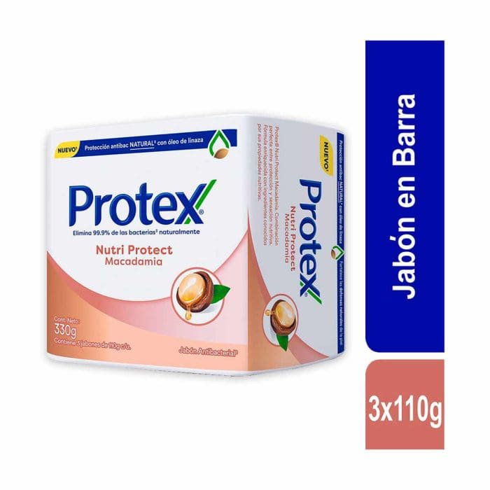 JABON BAÑO PROTEX MACAD*110G*3U