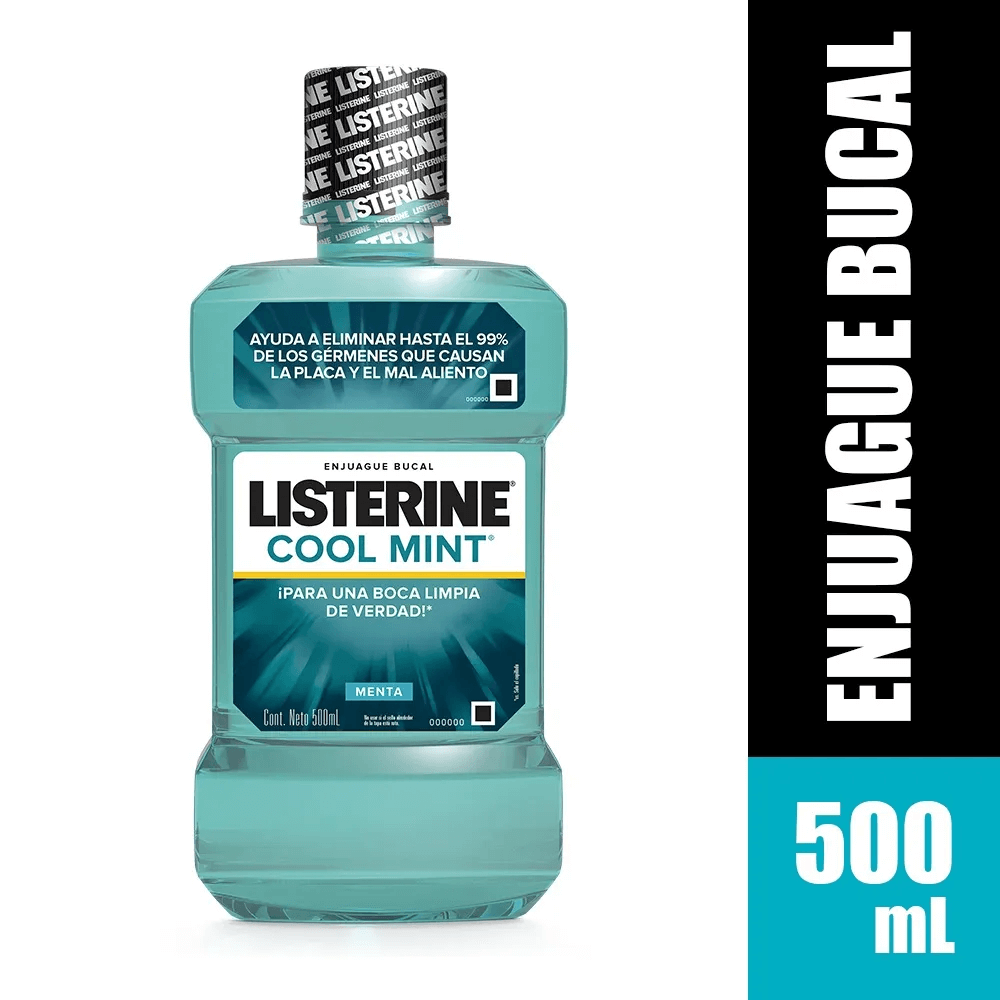 LISTERINE COOL MINT X 500 ML
