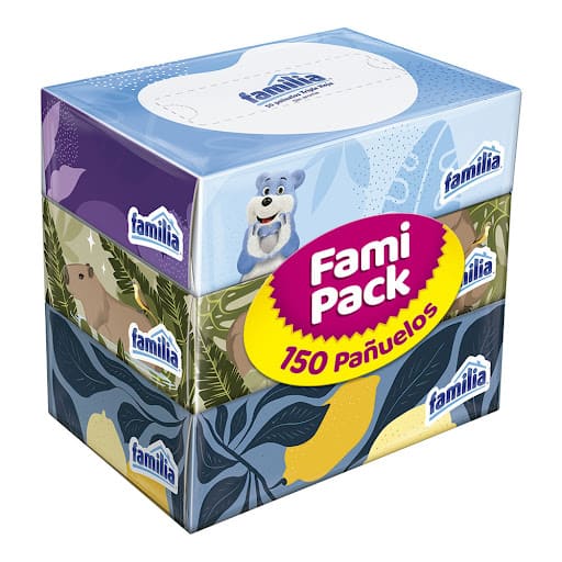 PAÑUELOS FLIA AUTO*50U PG2*3