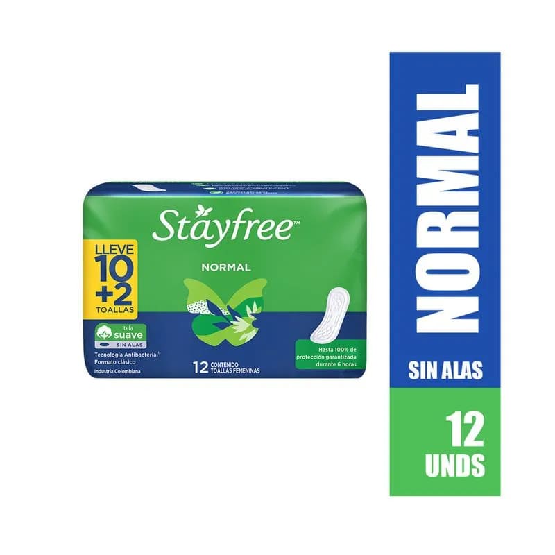 TOA STAYFREE SIN ALAS*10UN