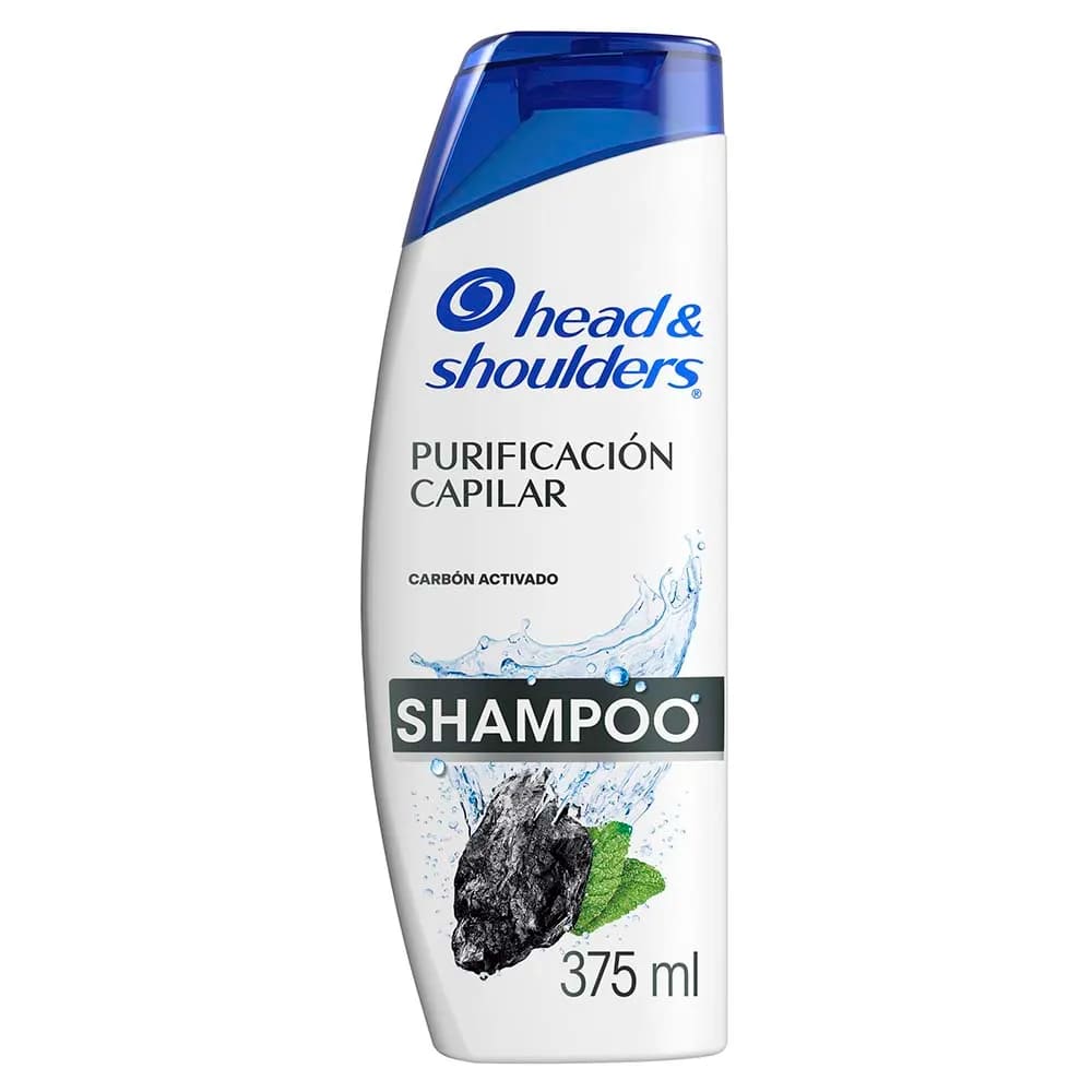 SHAM H Y S CARBON ACTIVADO*375ML