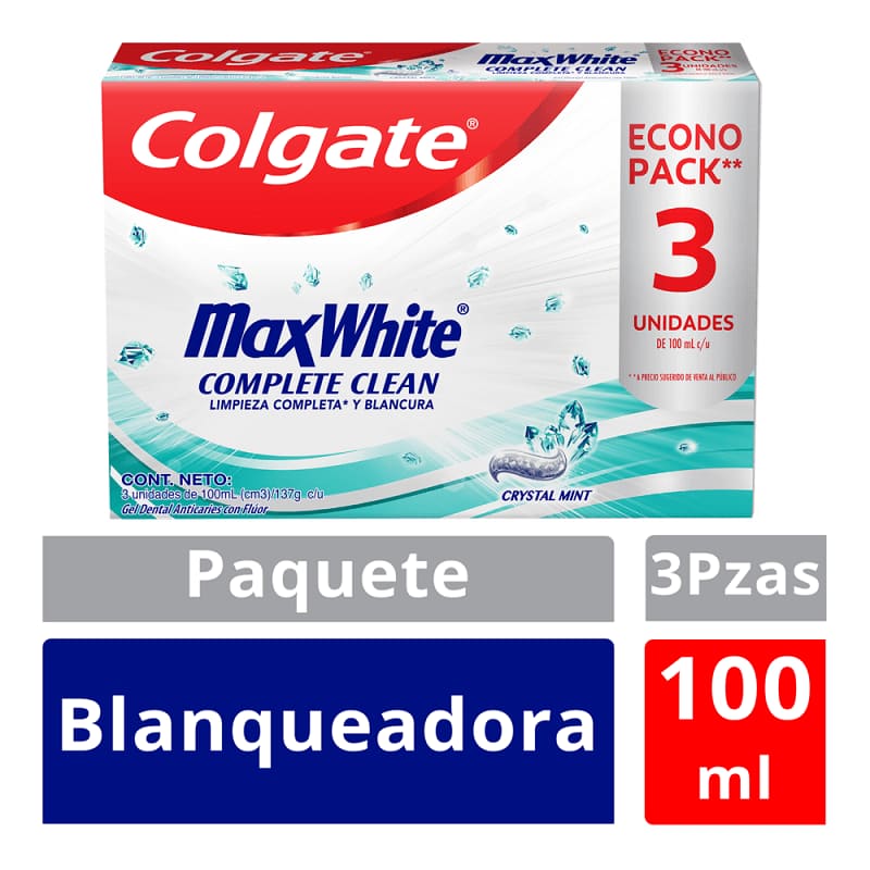 CREMA DENTAL COLGATE MAXWHIT*3*100M