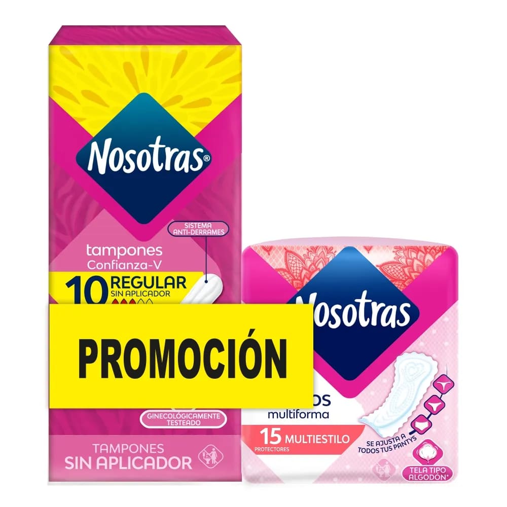 TAMPON NOSOTRAS SUPER*10+15PROT