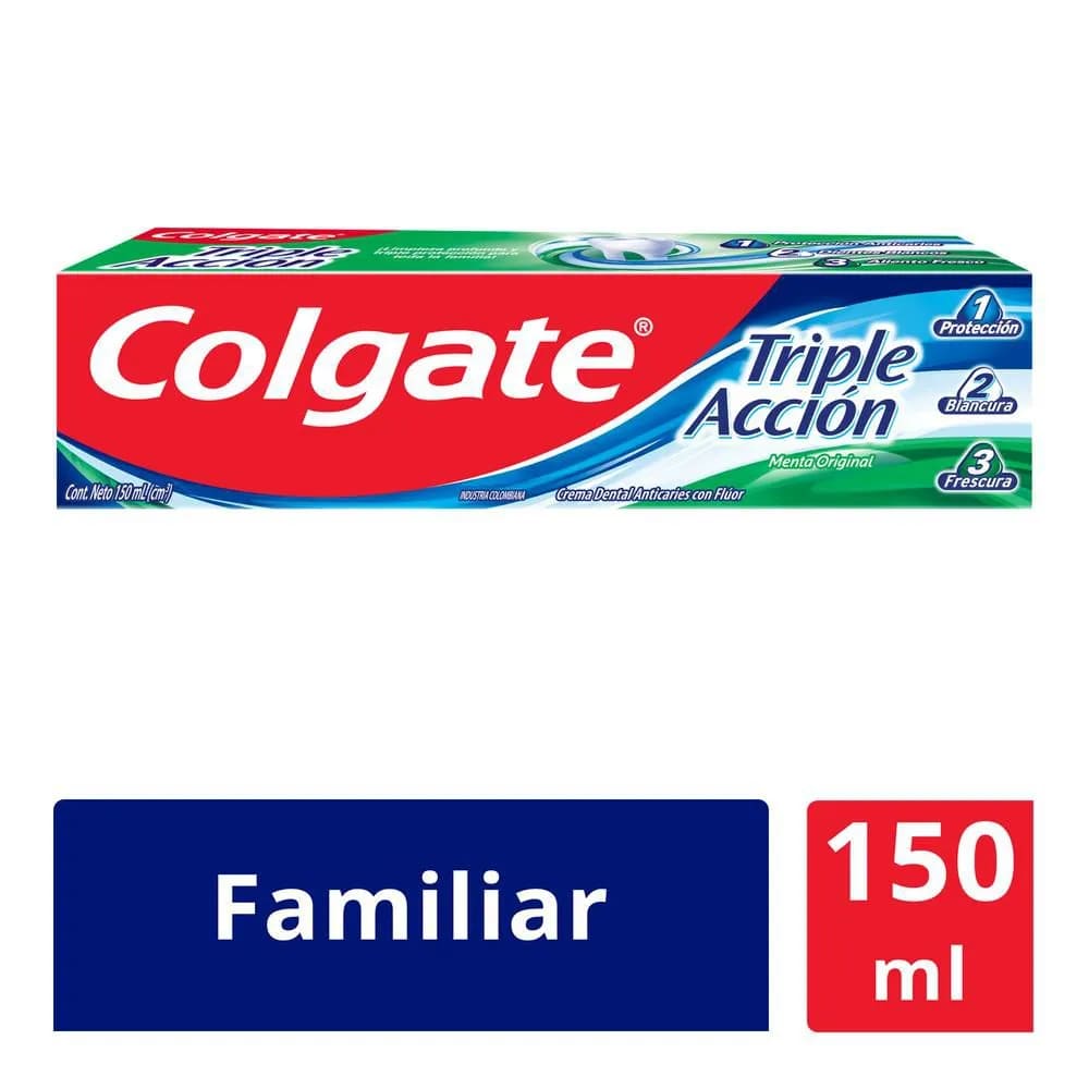 CREMA DENTAL COLGATE TRIPLE * 150ML