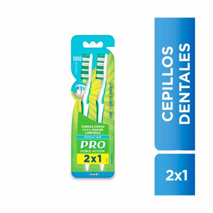 CEPILLO DENTAL PRO 1000*2UND
