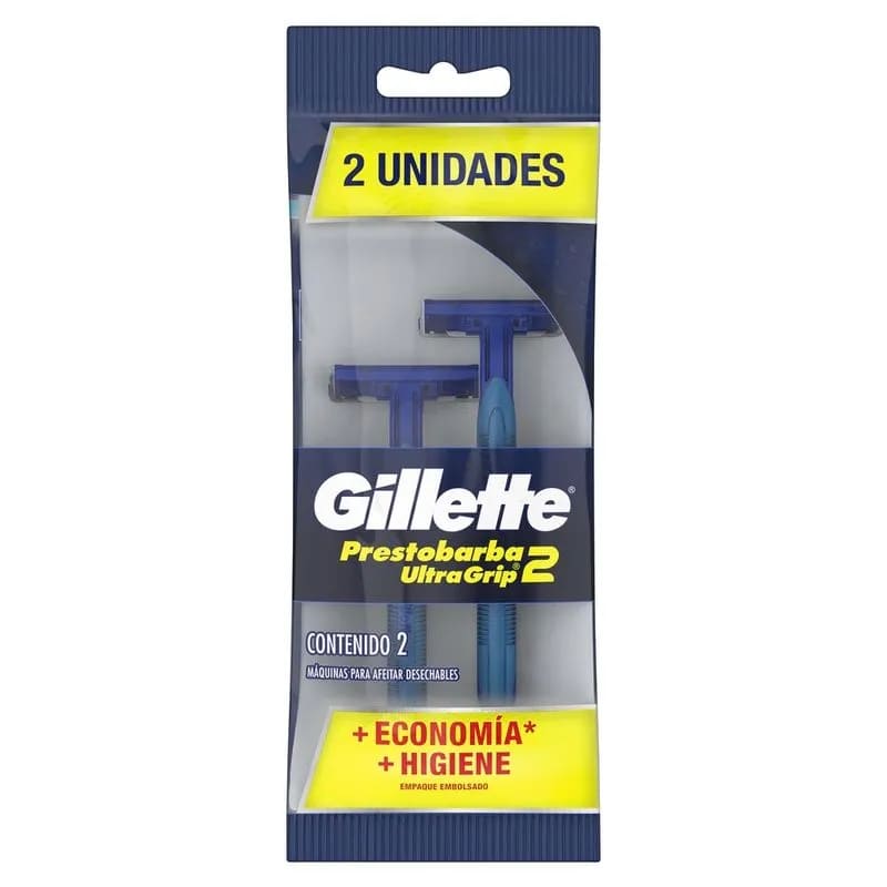 PRESTOBARBA GILLETTE ULTRA*2U