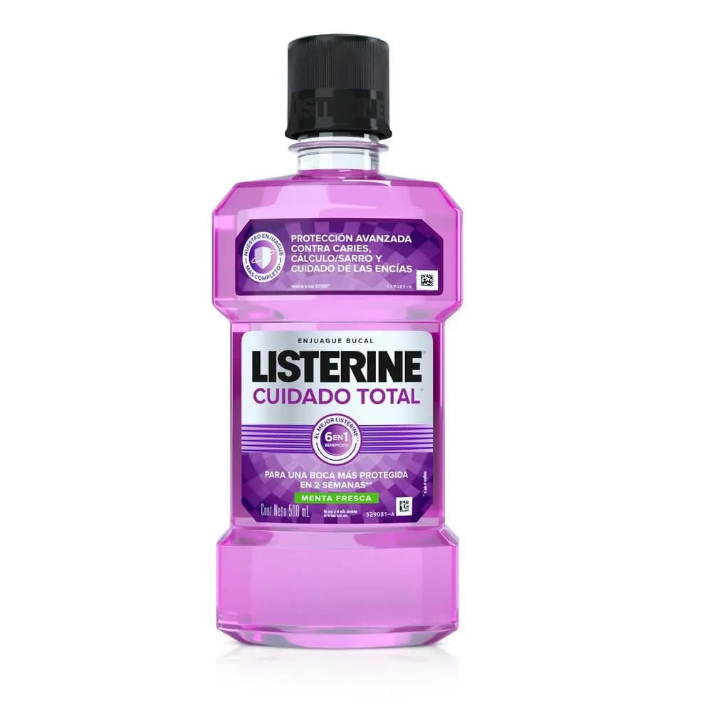 LISTERINE CUIDA TOTAL ZERO * 500ML
