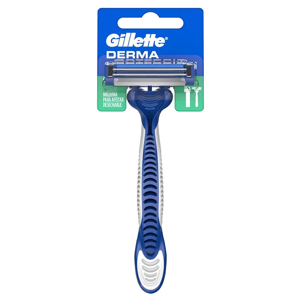 PRESTOBARBA GILLETTE DERMA X 1 UNDS