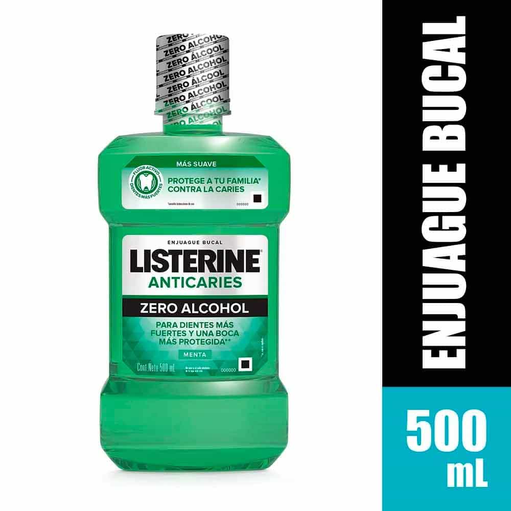 LISTERINE ANTICARIES ZERO 500