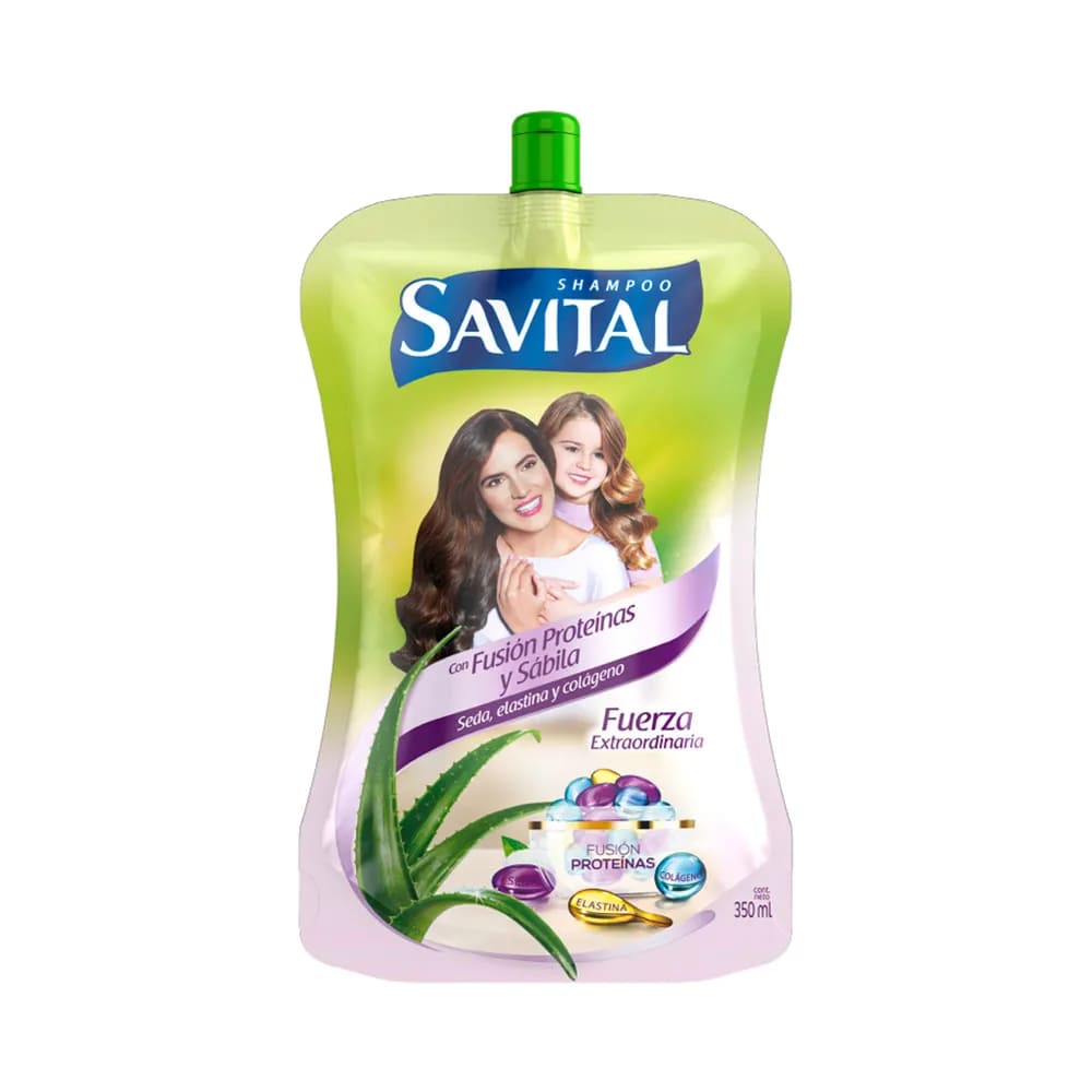 SHAMPOO SAVITAL FUS/PROTEINAS Y X 350 ML