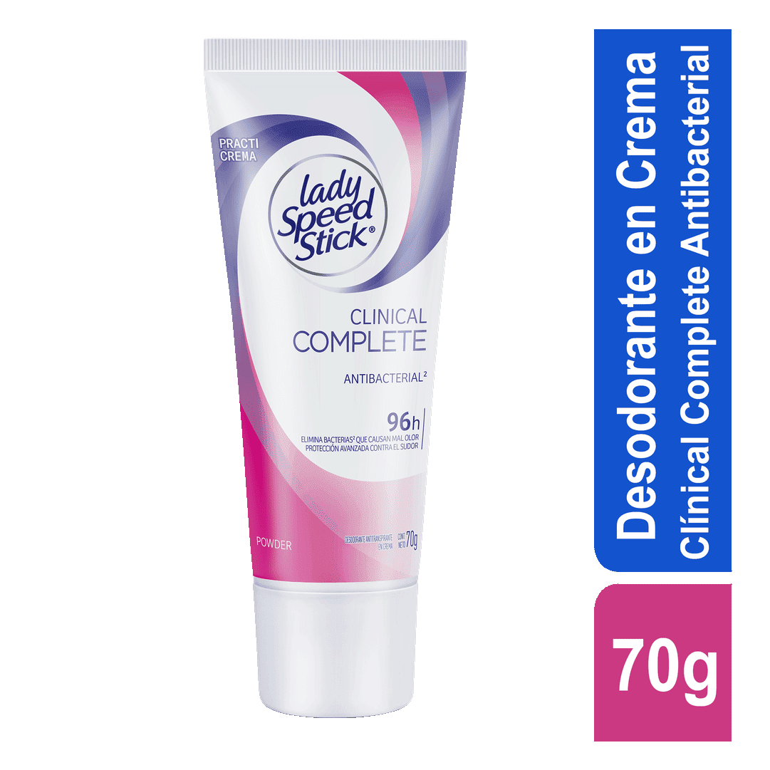 DESODORANTE LADY SPEED STICK CLINICAL/PRACTITUBO X 70 GR