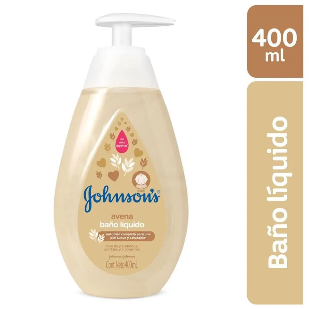 JABON LIQUIDO JHONSON AVENA*400ML