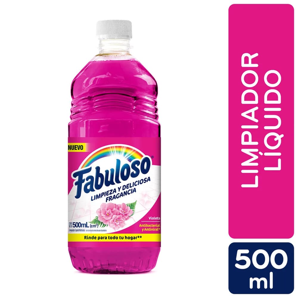 LIMPIADOR FABULOSO VIOLETA X 500 ML