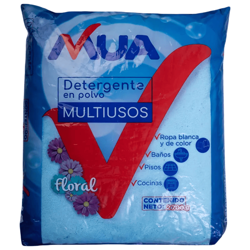 DETERGENTE POLVO MUA MULTIUSOS X 2700 GR